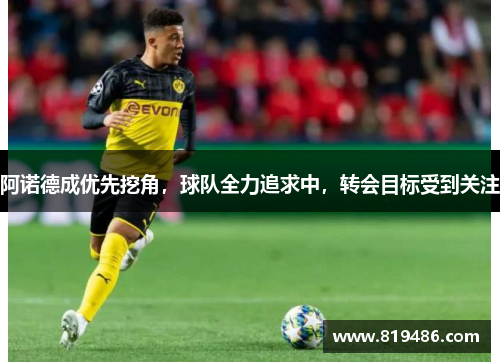 阿诺德成优先挖角，球队全力追求中，转会目标受到关注